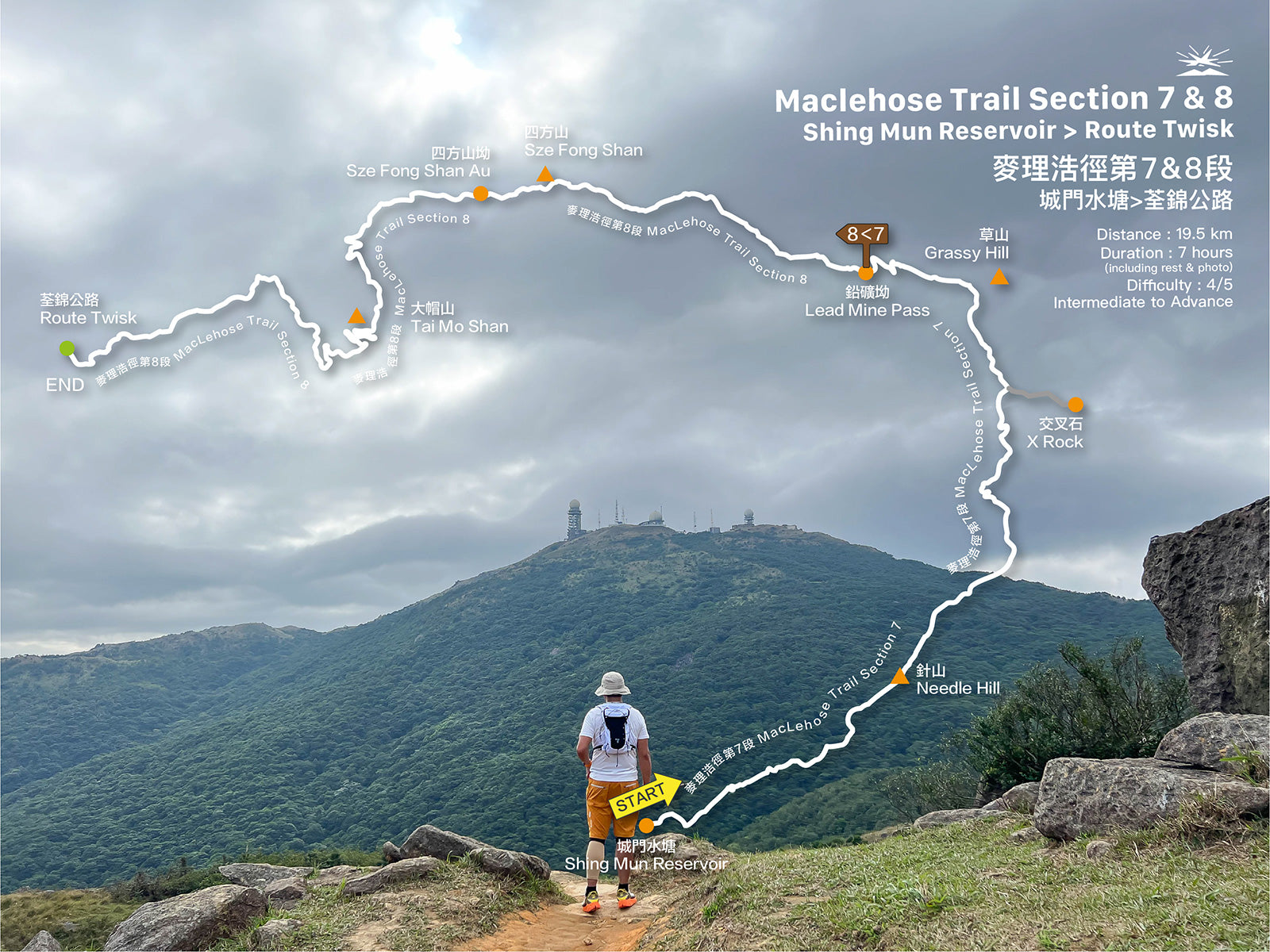 MacLehose Trail Section 7&8 | Shing Mun Reservoir to Route Twisk