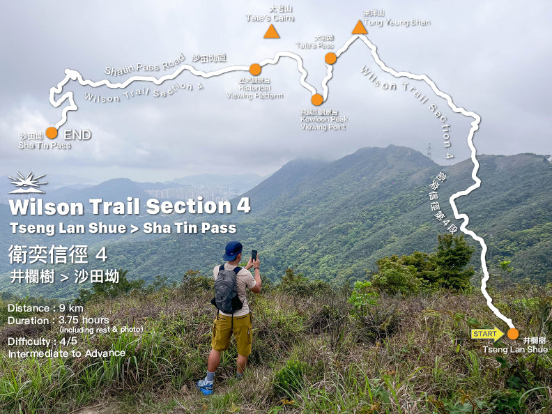 Wilson Trail Section 4 | Tseng Lan Shue to Sha Tin Pass