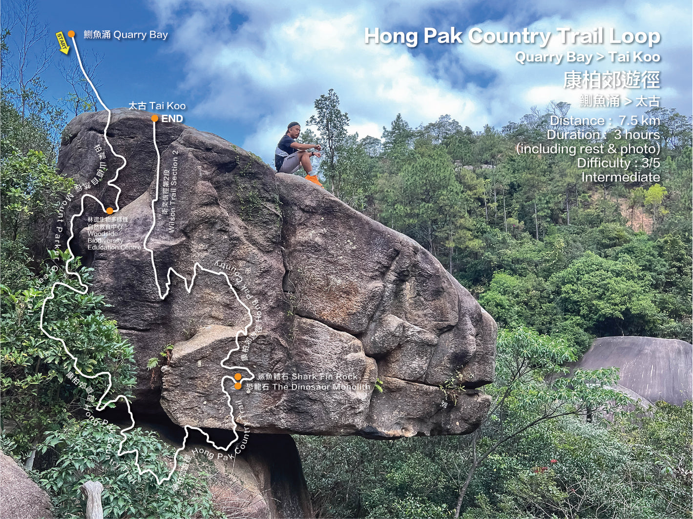 Hong Pak Country Trail Loop | Quarry Bay to Tai Koo