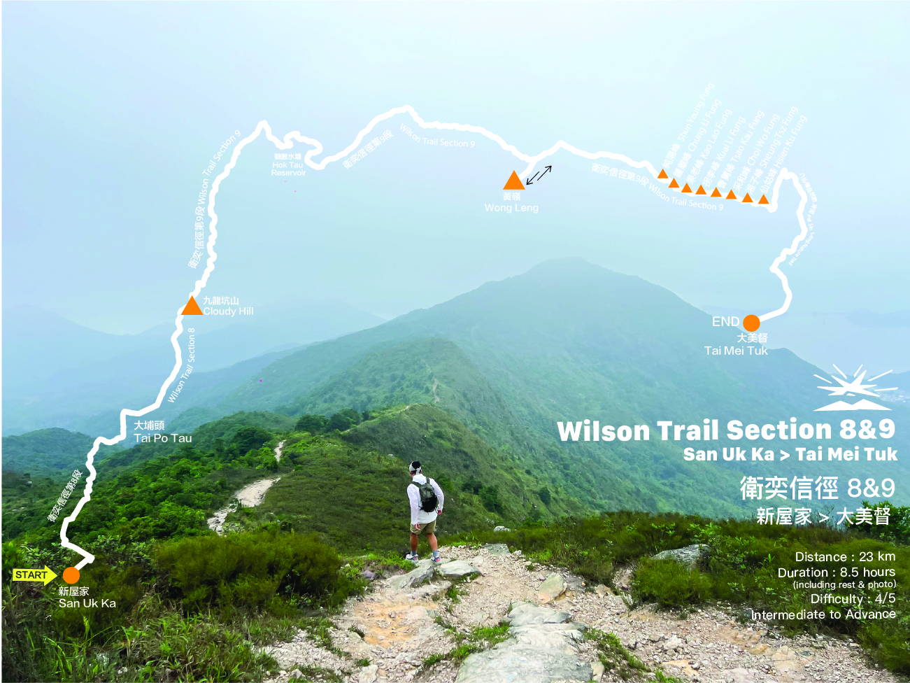 Wilson Trail Section 8&9 | San Uk Ka to Tai Mei Tuk